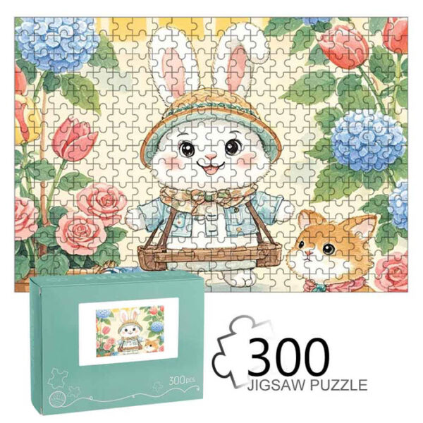 Horizontal Wooden Jigsaw Puzzle