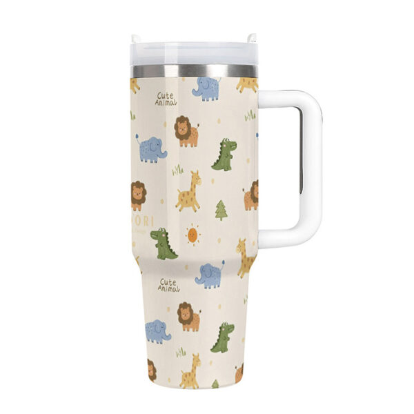 40oz Car Tumbler - Insulated Travel Mug Fits Most Cup Holders, BPA-Free