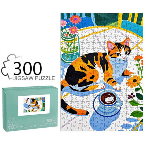 Vertical Wooden Jigsaw Puzzle