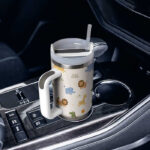 40oz Car Tumbler - Insulated Travel Mug Fits Most Cup Holders, BPA-Free - Image 6