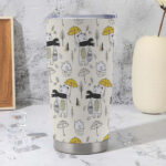 20oz Single Silver Rim Custom Car Cup - Image 6