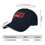 Sandwich Mesh Baseball Cap - Custom Heat-Transfer Print - Image 5