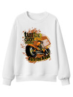 Custom Crew Neck Sweatshirt - Single-Side Heat-Transfer Print