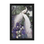 Vertical Flat Framed Wall Art