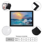 Horizontal Flat Framed Wall Art - Image 2