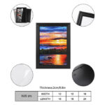 Vertical European Style Framed Wall Art - Image 2