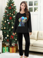 Adult Long-Sleeve Loungewear Top - Image 3