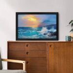 Horizontal Flat Framed Wall Art - Image 3