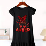 Kids' Flutter Sleeve Dress