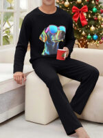 Adult Long-Sleeve Loungewear Top - Image 4