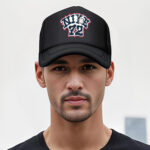 Mesh Baseball Cap - Custom Heat-Transfer Print - Image 4
