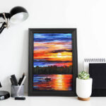 Vertical European Style Framed Wall Art - Image 4