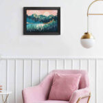 Horizontal European Style Framed Wall Art - Image 5