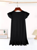 Kids' Flutter Sleeve Dress - Image 6