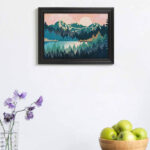 Horizontal European Style Framed Wall Art - Image 6