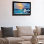 Horizontal Flat Framed Wall Art - Image 7