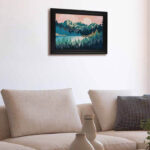 Horizontal European Style Framed Wall Art - Image 7