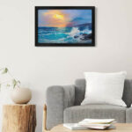 Horizontal Flat Framed Wall Art - Image 8