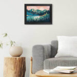 Horizontal European Style Framed Wall Art - Image 8
